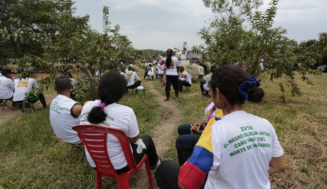 Espacio Territorial De Capacitación Y Reincorporación Caño Indio en el Catatumbo