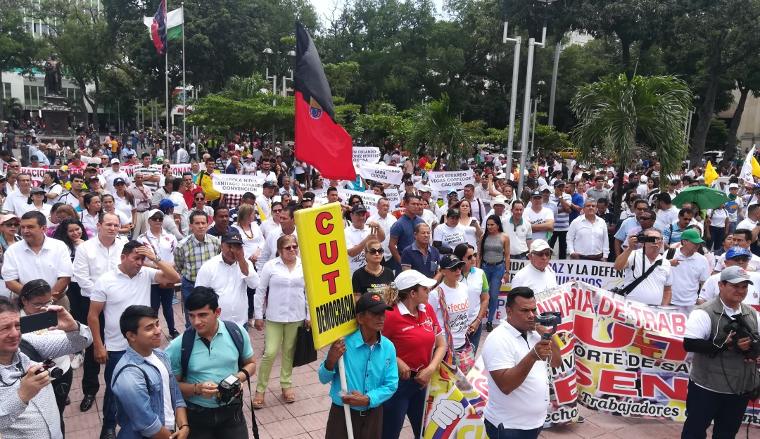 Marcha por los líderes sociales en Norte de Santander