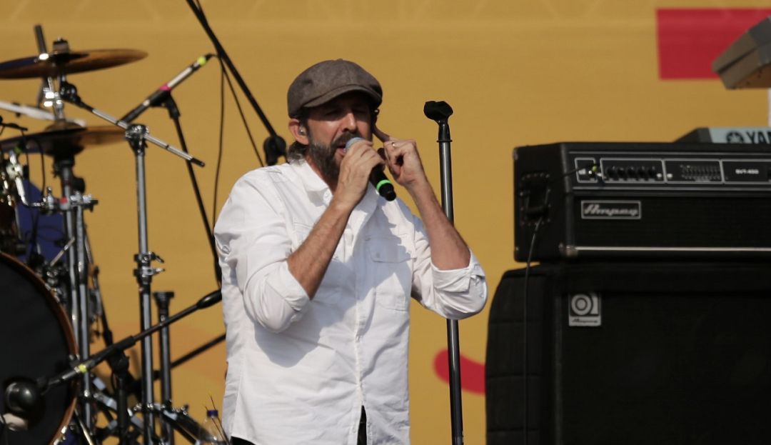 Juan Luis Guerra fue uno de los participantes del 'Aid Live' llevado a cabo en la frontera colombo-venezolana