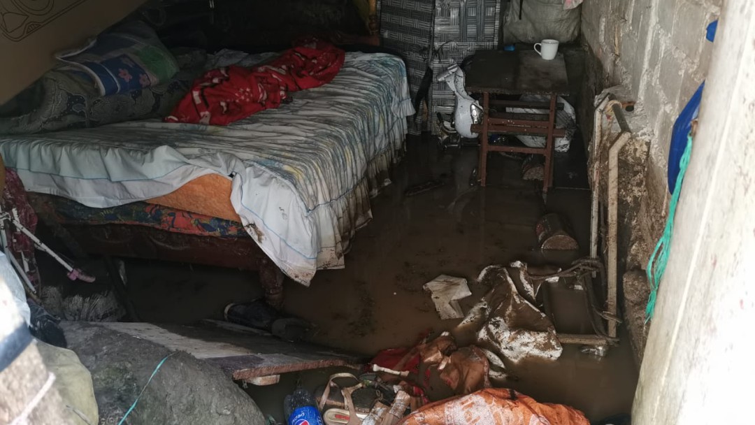 200 viviendas afectadas por vendaval en Chinchiná