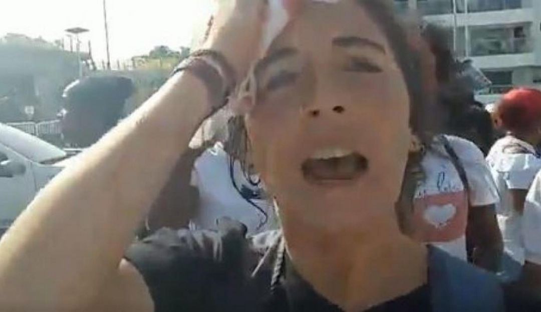 Turista chilena herida bloqueos Vía al Mar zona norte Cartagena: Turista chilena resultó herida en bloqueos en la Vía al Mar