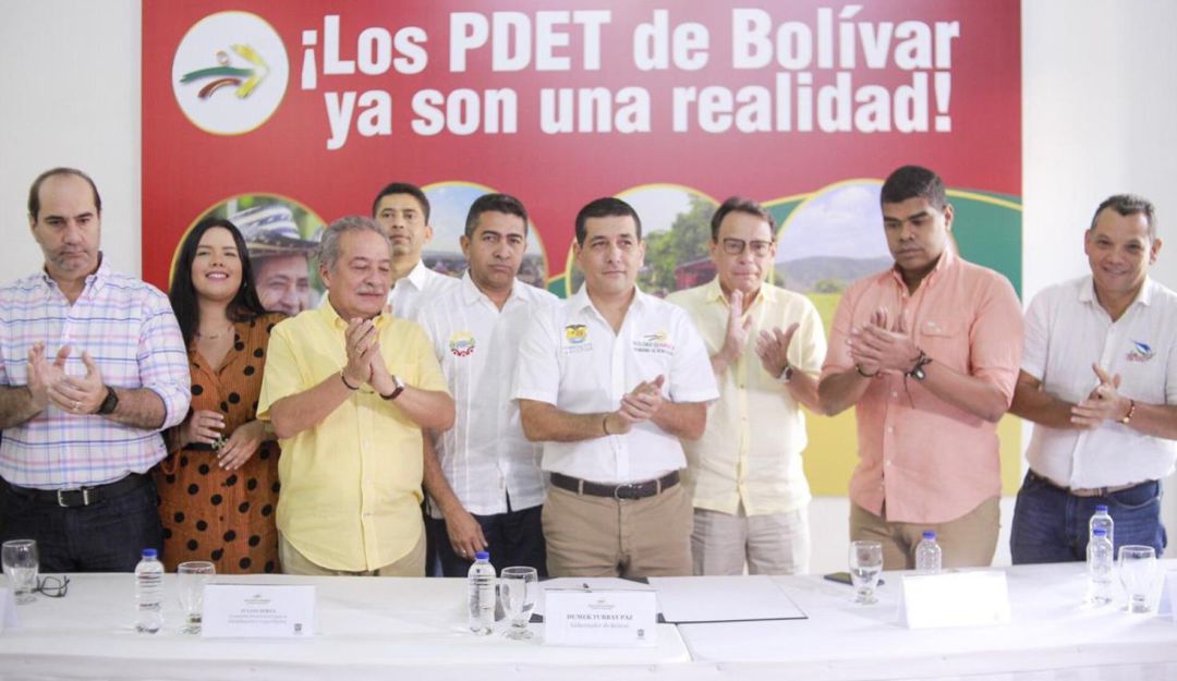 Planes de Desarrollo con Enfoque Territorial Bolívar: Bolívar, primero en tener Planes de Desarrollo con Enfoque Territorial