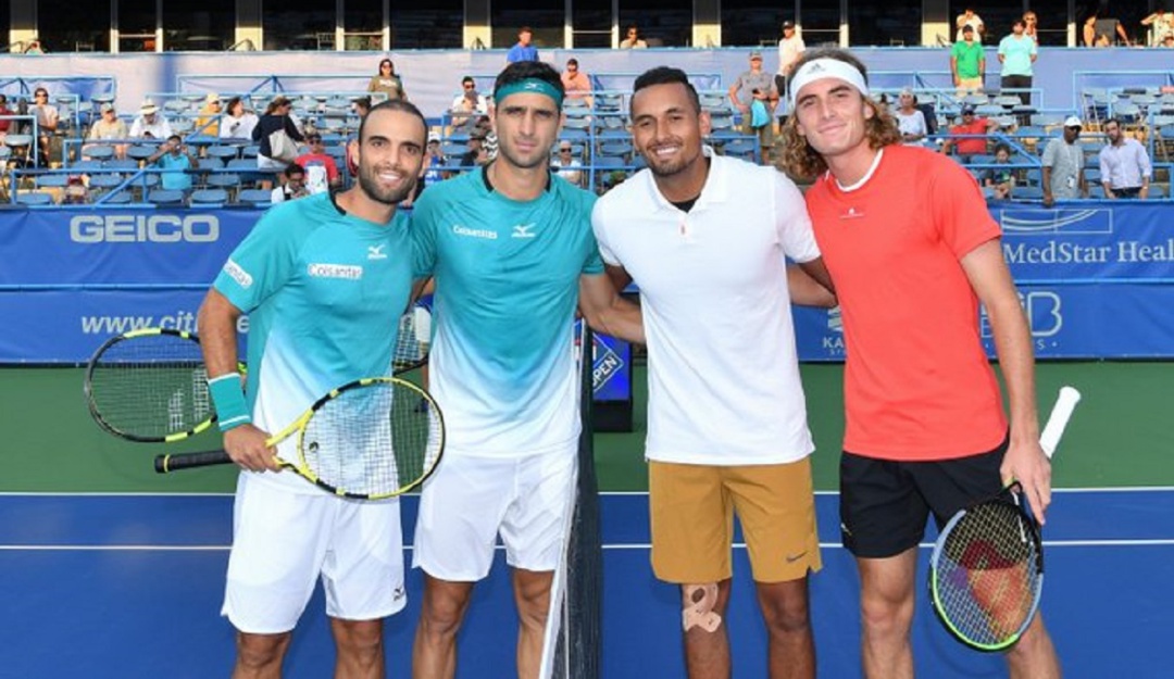 Cabal Farah Torneo Washington tenis: Cabal y Farah comenzaron con victoria su defensa del número uno