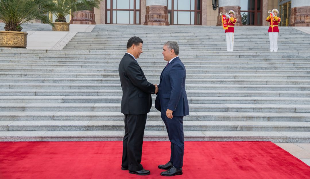 Visita presidente Duque a China: Presidentes de Colombia y China acuerdan fortalecer relación bilateral