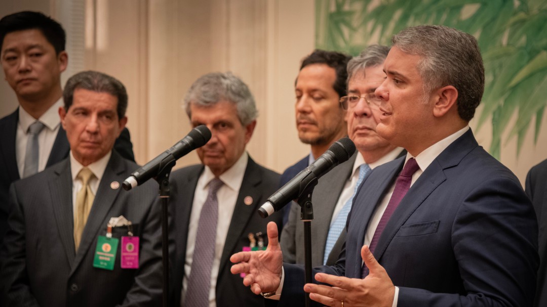 "El mundo no puede tolerar que Venezuela sea santuario para terroristas"