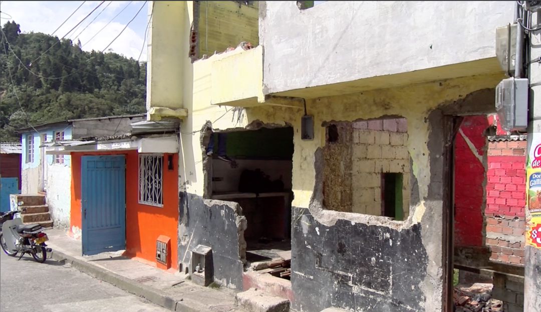 Demolición de viviendas de extinción de dominios