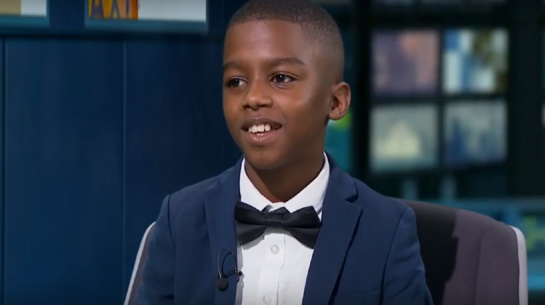 Este niño tiene 11 años y ya es CEO de un restaurante vegano