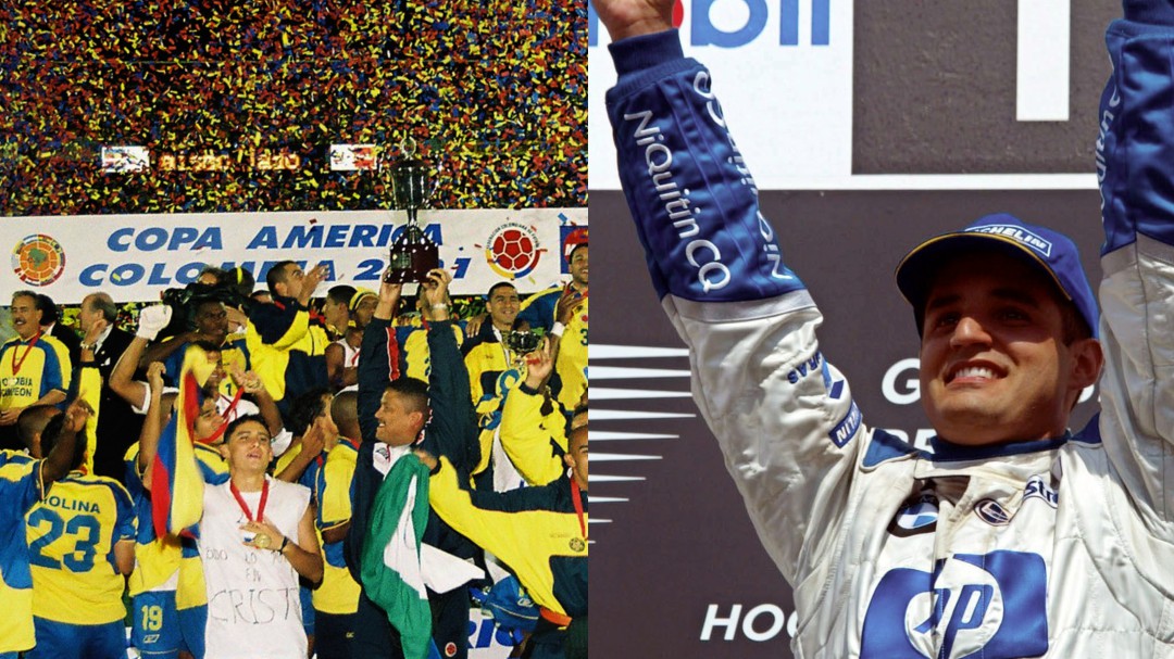 Colombia campeón de América y el triunfo de Montoya en F1