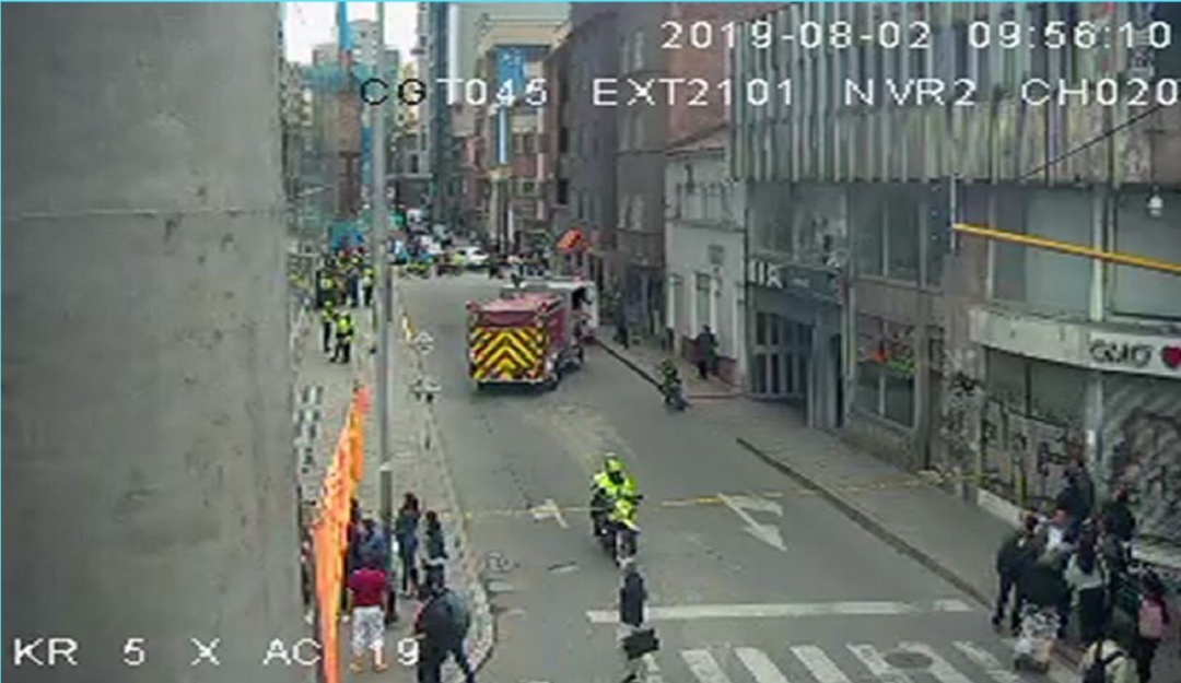 Accidente edificio Bacatá: Una persona cayó del edificio Bacatá en el centro de Bogotá