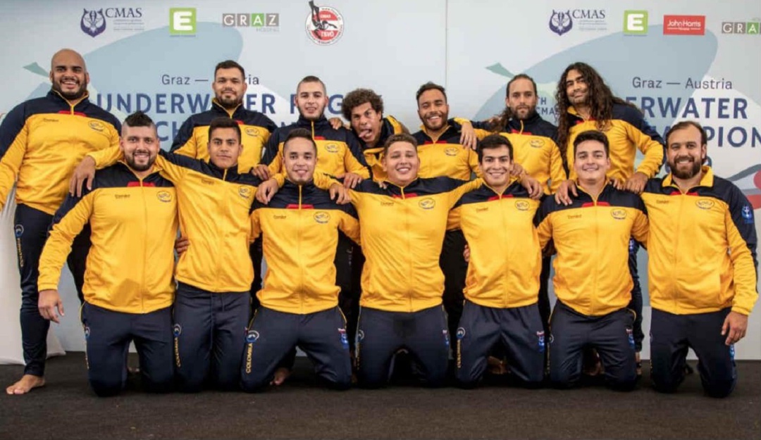 Colombia campeón Rugby Subacuático Mundial: Histórico: Colombia, nuevo campeón mundial de rugby subacuático