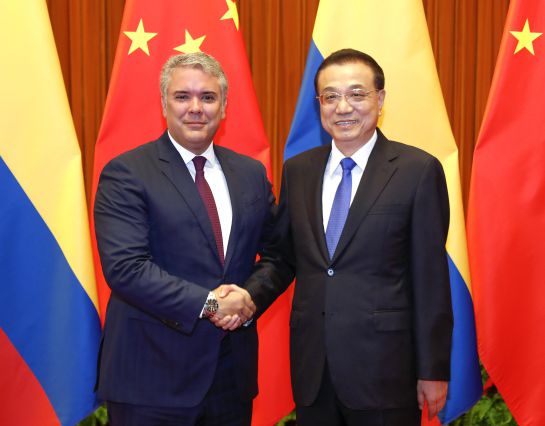 Iván Duque en China Iván Duque en China