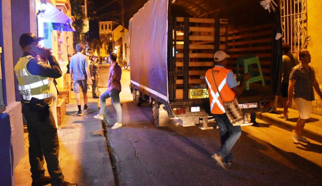 Controles contra el ruido: Controles contra el ruido en establecimientos nocturnos de Cartagena