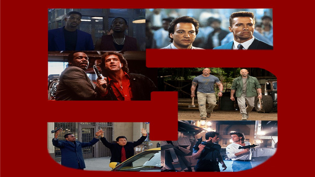 Top 5 de películas sobre parejas disparejas de acción