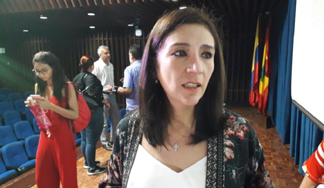 Magistrada Gloria Ortiz, presidenta de la Corte Constitucional