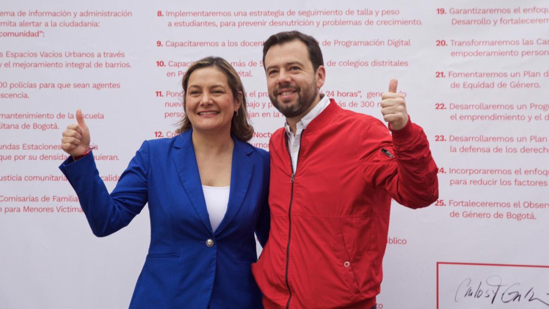 Ángela Garzón se adhiere a la campaña de Galán por Alcaldía de Bogotá