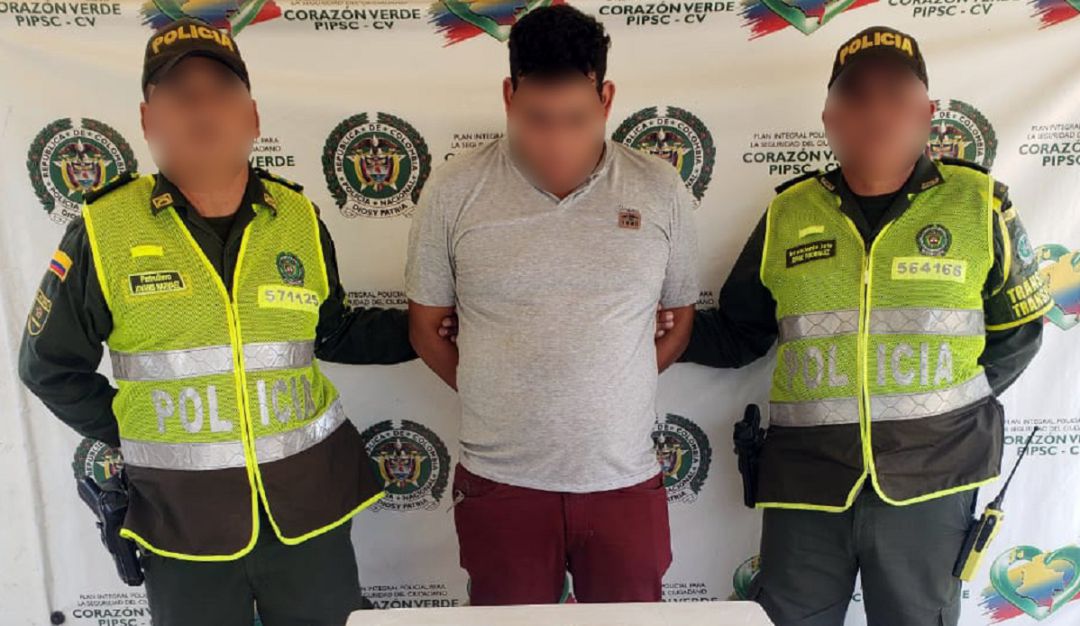 Porte ilegal de armas: Mulero fue capturado por porte ilegal de armas en carreteras de Bolívar