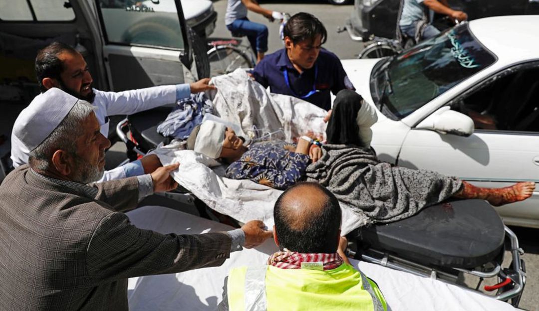 Atentado en Kabul deja más de 90 heridos