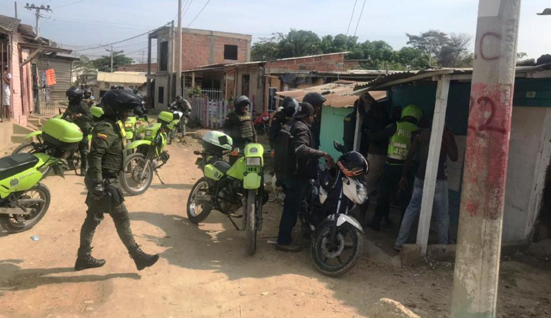 Judiciales Cartagena: Con motos prestadas, hombres presuntamente delinquían en Cartagena
