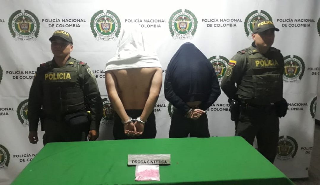 Incautacion captura drogas: Droga sintética dirigida a niños fue incautada