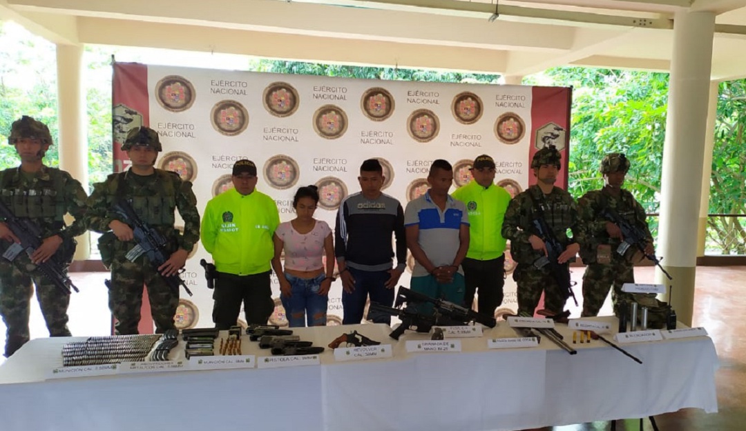 Delincuencia en el Cauca: El ejército captura a integrantes de un grupo criminal en el Cauca