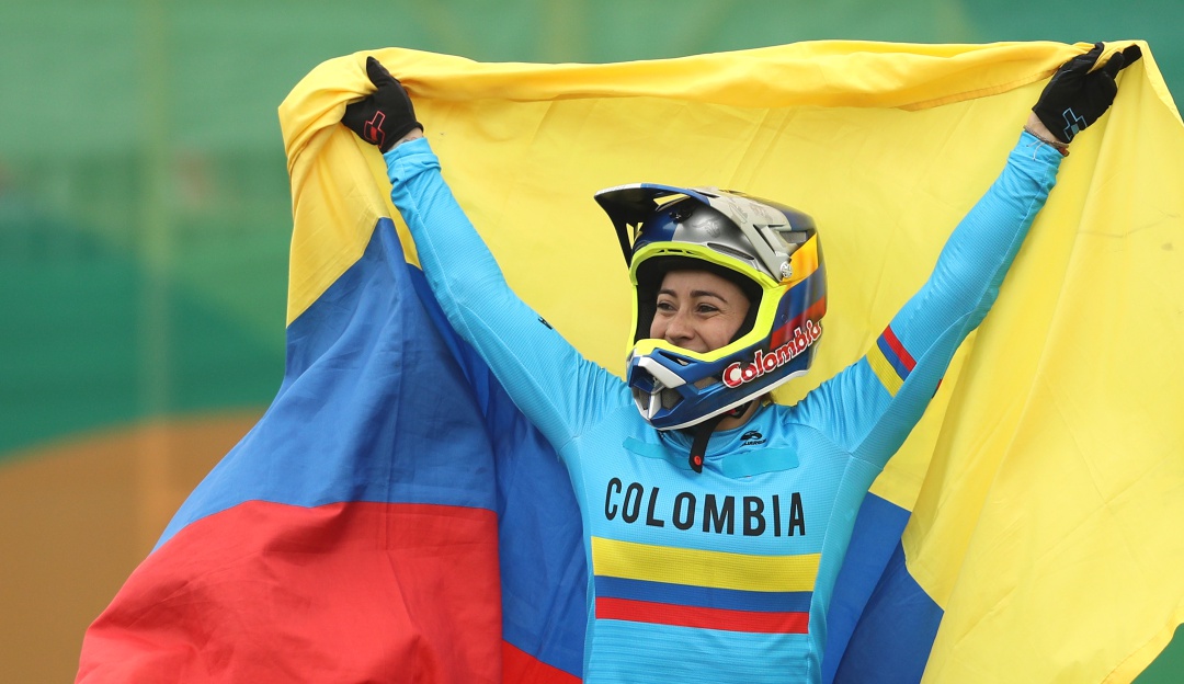 "Gracias Colombia por creer en todos nosotros" Mariana Pajón