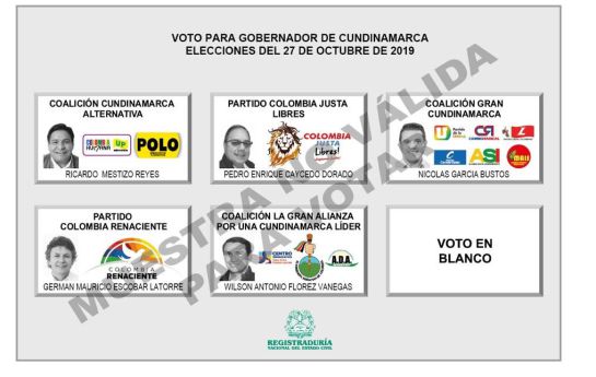 Elecciones Alcaldías Colombia: Así quedó el tarjetón de candidatos a la alcaldía de Bogotá Elecciones Alcaldías Colombia: Así quedó el tarjetón de candidatos a la alcaldía de Bogotá