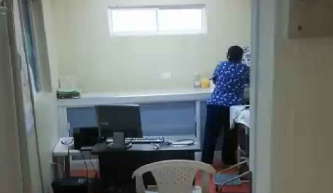 Santos, Santander, Bucaramanga, Salud: Médico denunció que centro de salud de Los Santos se cae a pedazos