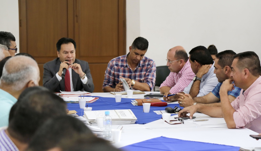 Alcaldes del Catatumbo con el gobernador William Villamizar