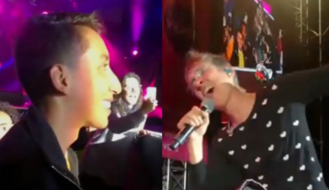 Andrea Echeverri Egan Bernal: ¡De rodillas! Así le cantó Andrea Echeverri a Egan Bernal