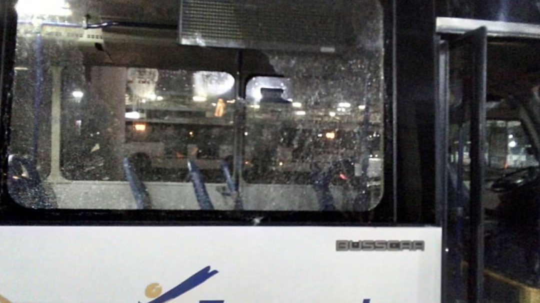 102 buses de Transmetro han sido vandalizados durante este año