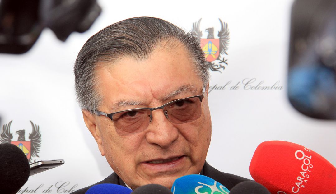 Monseñor Oscar Urbina, presidente de la Conferencia Episcopal