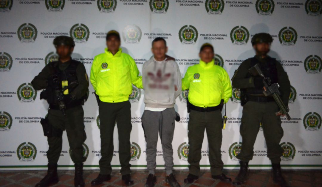 Capturan a alias Chanclas en Pereira: Capturan a dos de los más buscados en el Área Metropolitana