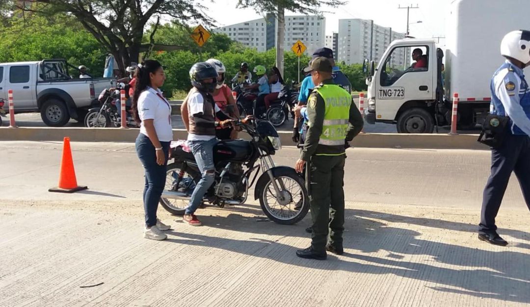 Mototaxistas de Cartagena: Mototaxistas de Cartagena rechazan operativos de control de las autoridades