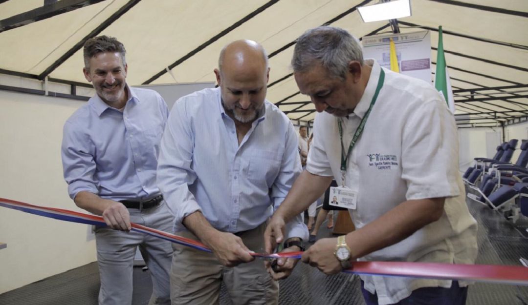 Entrega de donación de USAID