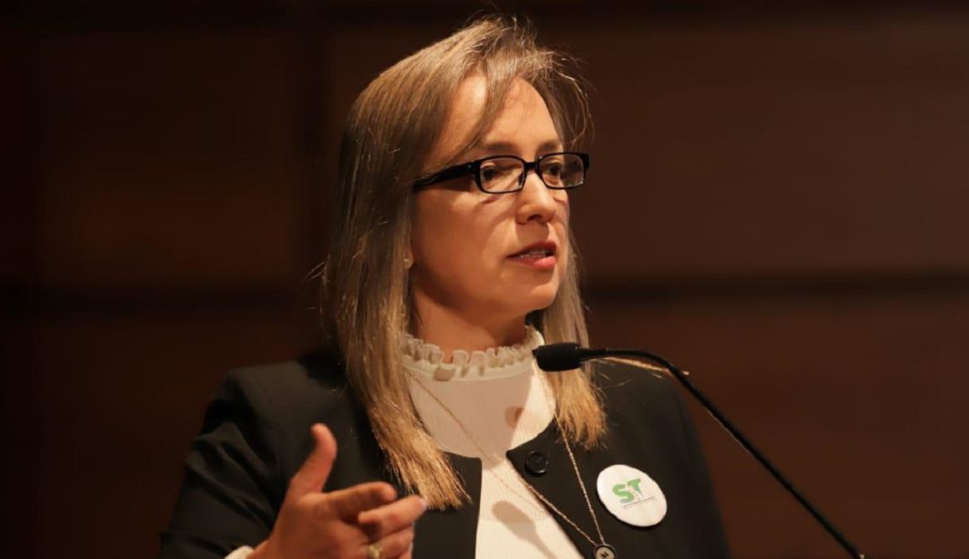 Carmen Ligia Valderrama, superintendente de Puertos y Transporte