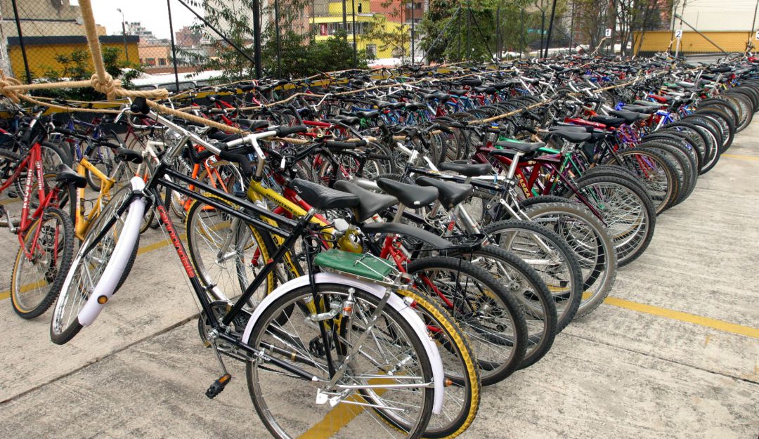 Bicicletas fueron restauradas y entregadas a niños en Boyacá