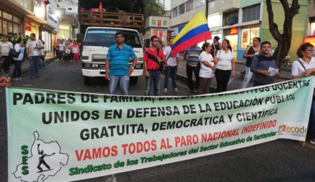 BUCARAMANGA MAESTROS FECODE PARO NACIONAL SERVICIOS DE SALUD: Fecode decide nuevo paro de maestros