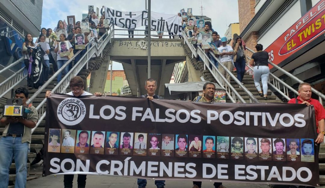 FALSOS POSITIVOS PROTESTAS SANTANDER IMPUNIDAD: Familias protestan por impunidad en falsos positivos