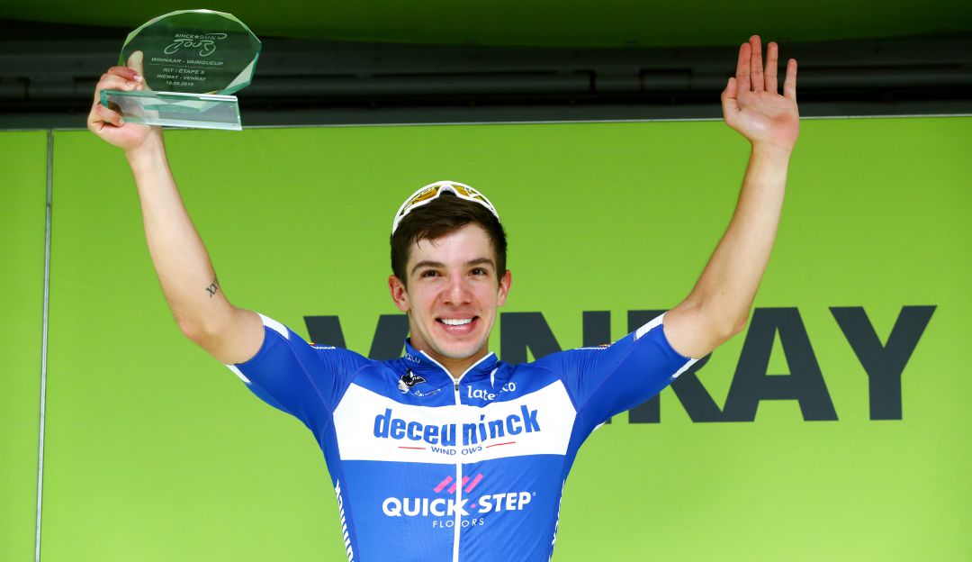 Álvaro Hodeg gana quinta etapa Vuelta al Benalux: Álvaro Hodeg se impuso en la quinta etapa de la Vuelta al Benalux