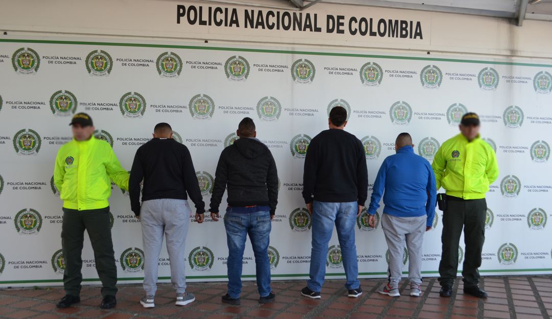 Capturan a los integrantes de El Balso: Desarticulada banda delincuencial sindicada de varios homicidios en Pereira