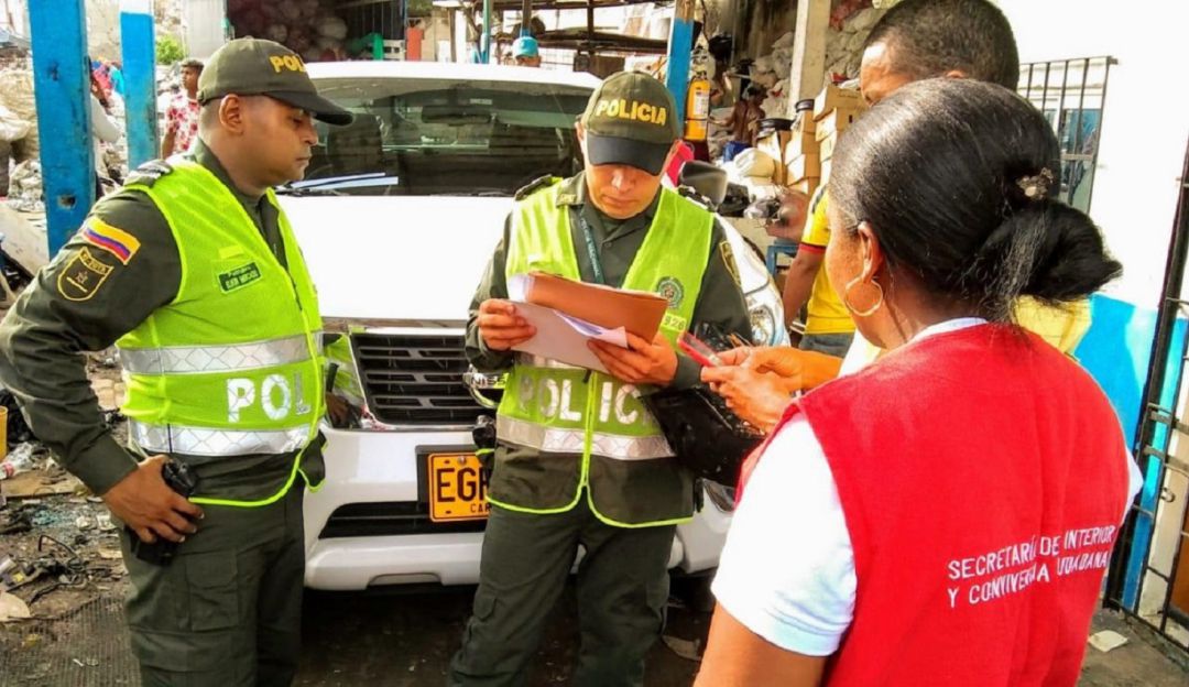 Chatarrería Cartagena: Distrito realiza control sobre las chatarrerías en Cartagena