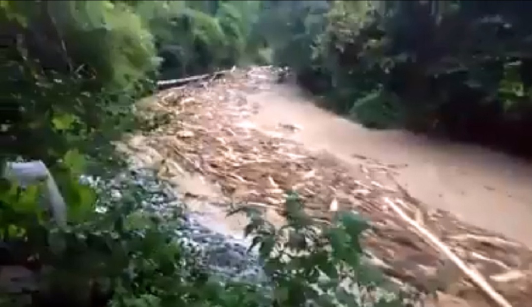 creciente del río San Pablo