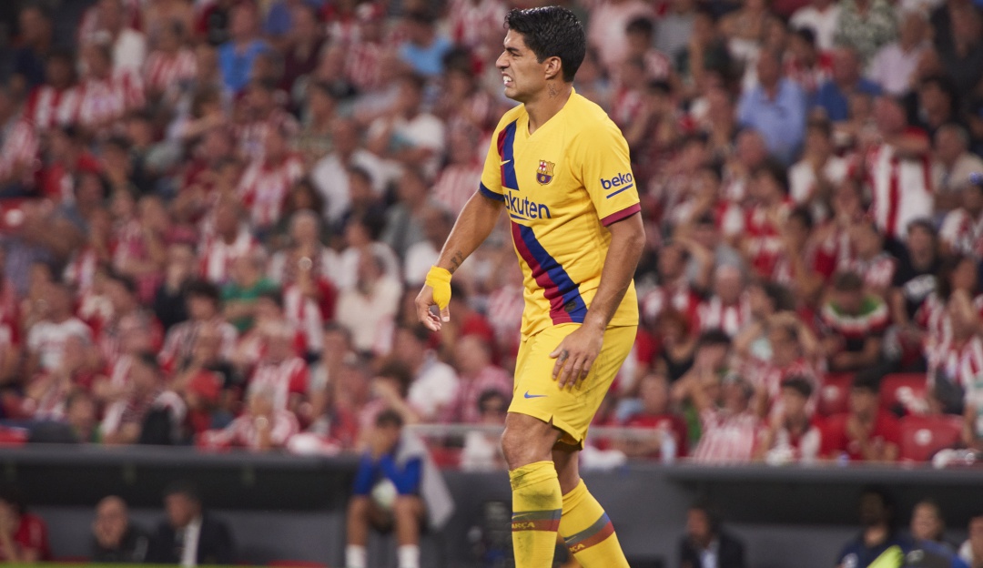Luis Suárez lesión: Suárez sufrió una lesión en la pierna derecha y es duda en Uruguay