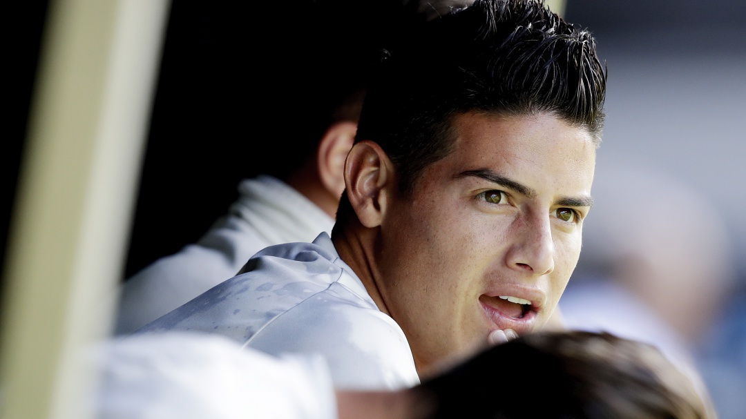 Con James en el banco, Real Madrid debutó con victoria en Liga