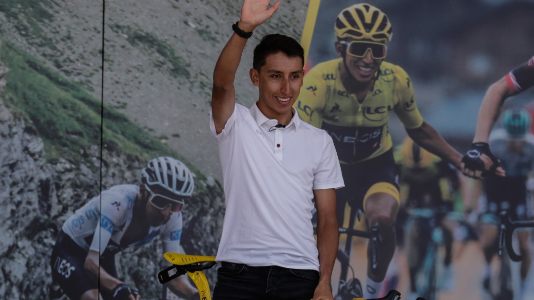 La invitación de Egan Bernal a los ciclistas y conductores del país