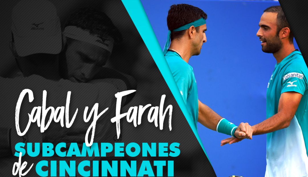 masters 1000 cincinnati robert farah juan sebastián cabal: Farah y Cabal perdieron la final en Cincinnati