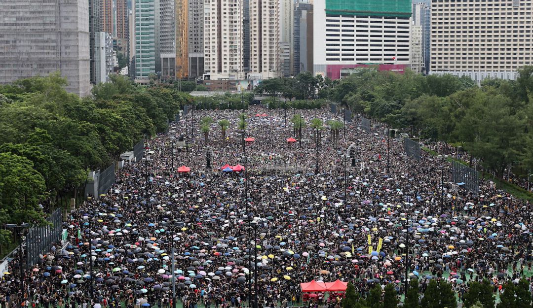 Manifestaciones en Hong Kong: Con calma transcurrió desafiante manifestación en Hong Kong