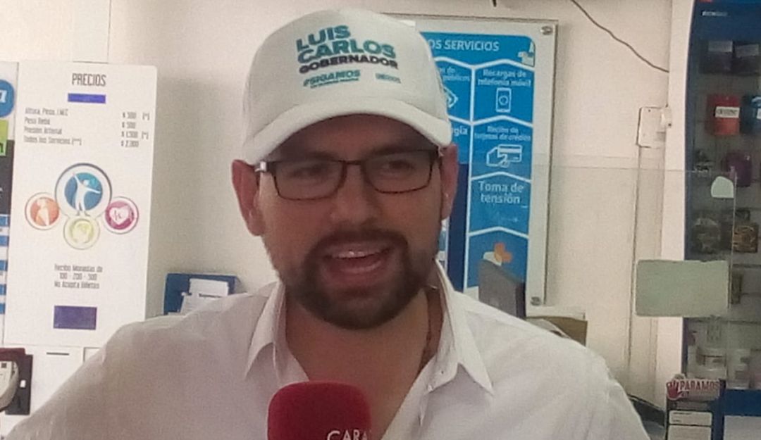 Luis Carlos Velásquez Cardona, candidato a la gobernación de Caldas