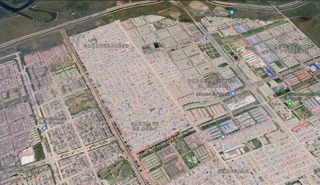 Desalojo de personas en Bosa: Desalojan 150 personas que se habían tomado dos edificios en el sur