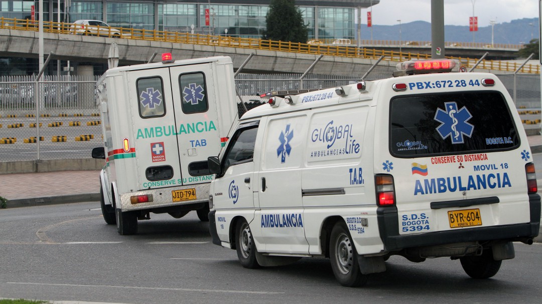 Más de 45 ambulancias sancionadas en Bogotá por no cumplir con normas